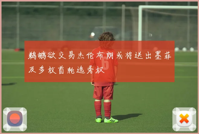 鹈鹕欲交易杰伦布朗或将送出墨菲及多枚首轮选秀权